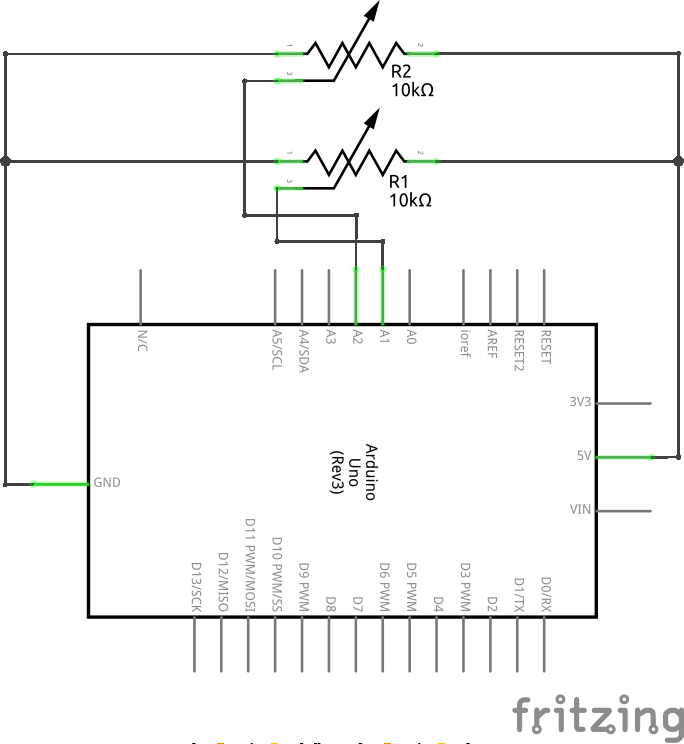 Fritzing - Schematic